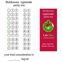 Boldenone cypionate Assay (Quantity) test
